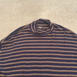 Striped long sleeve top